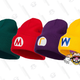 Mario, Luigi, Wario, Waluigi Beanies | $19 | Clip coupon & promo E4HATS10